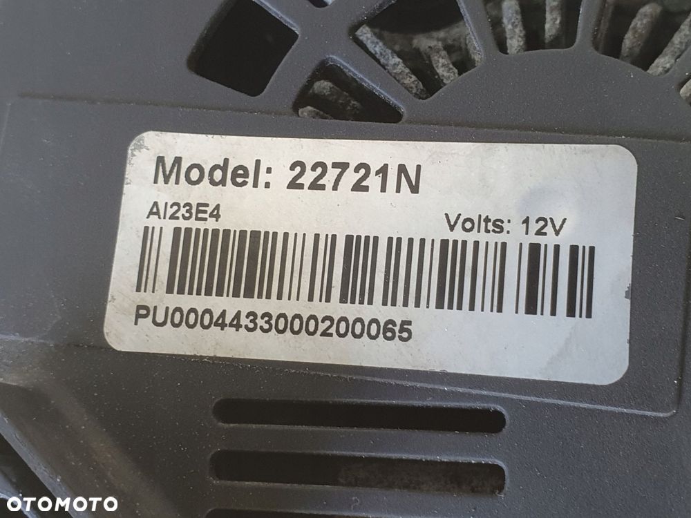 ALTERNATOR Mercedes Sprinter 906 2.2 CDI _ 22721N Alternator Oryginał - 2