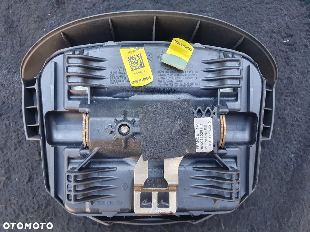 RENAULT SCENIC II AIRBAG PODUSZKA POWIETRZNA KIEROWCY KIEROWNICY 8200310291B POSIADAM 3SZT - 4