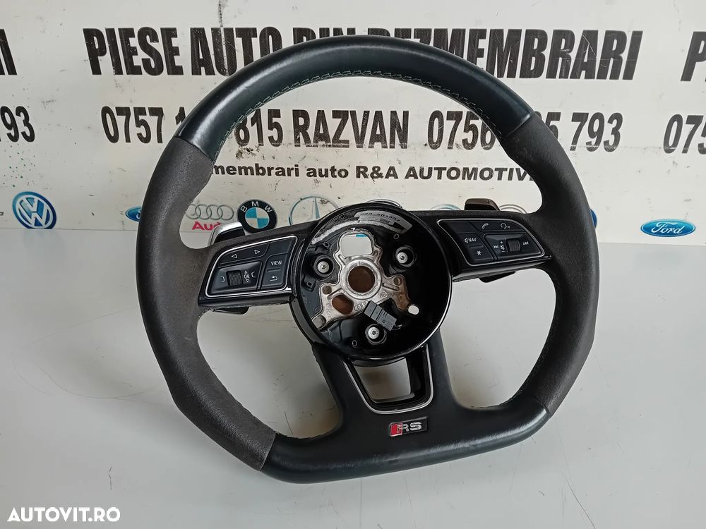 Volan Audi RS Tesit Audi A3 A4 A5 RS3 RS4 RS5 Cu Padele Comenzi 8W0419091EE - 6