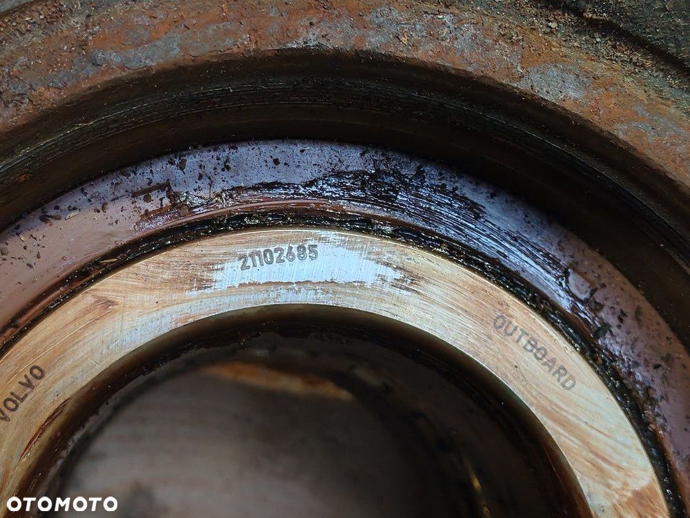 PIASTA PRZÓD OŚ WLECZONA VOLVO FH FM FMX 21102685 78MM 410MM TARCZA PEŁNA - 4