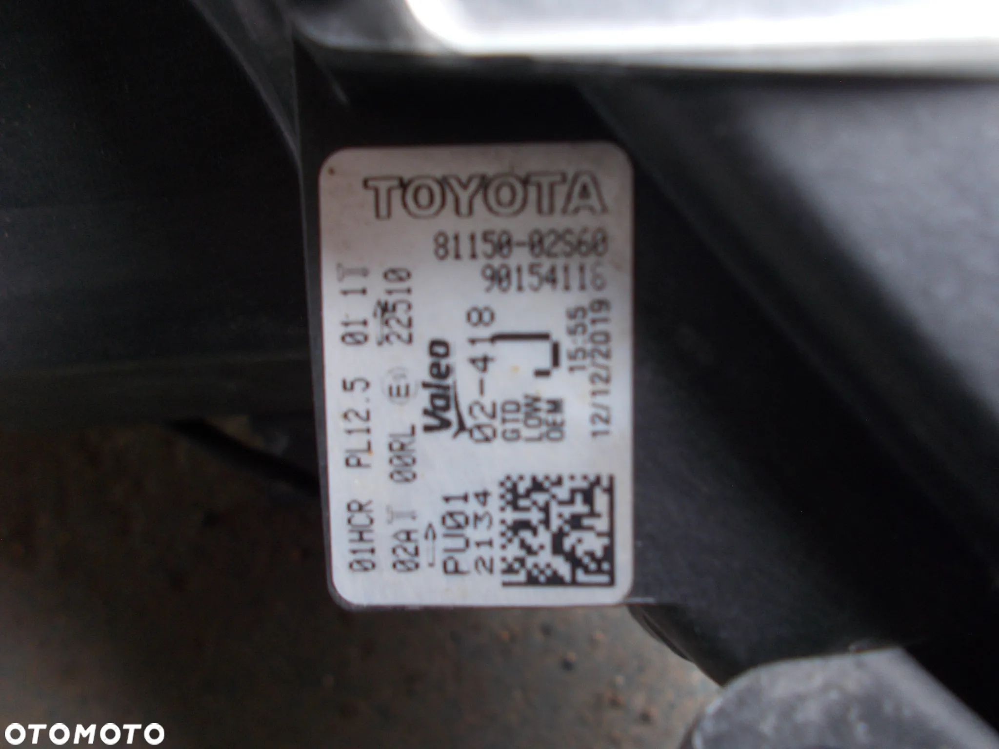 TOYOTA COROLLA E21 LAMPA FULL LED LEWA KOMBI HB - 81150-02560 - 5