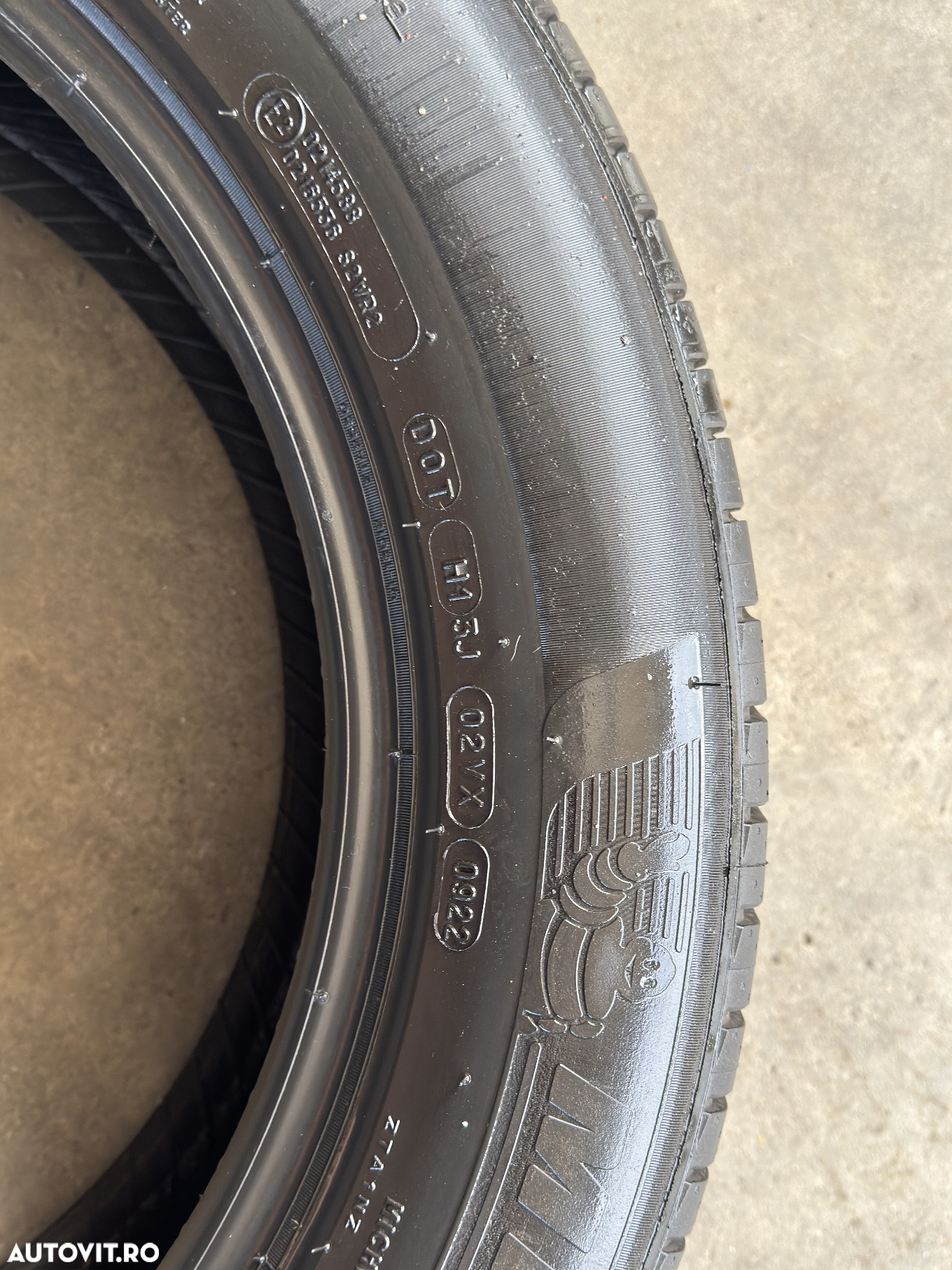Vând 4 anvelope 235/55/18 michelin de vară la 6,5mm - 8