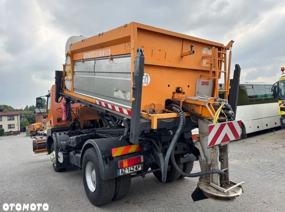 Renault Kerax 4x4 320DCi Wywrotka 3str 2004r. Klima SPECJALNY Solarka ACOMETIS Piaskarka Pług - 9