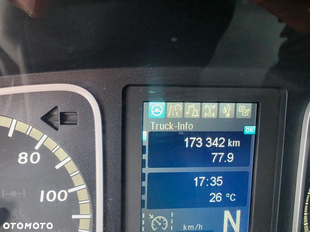 Mercedes-Benz Atego 1524 Chłodnia + Winda /Euro 6 / 2017 / 170 tys. km / 20 EP / Pneumatyka / Tempomat - 32