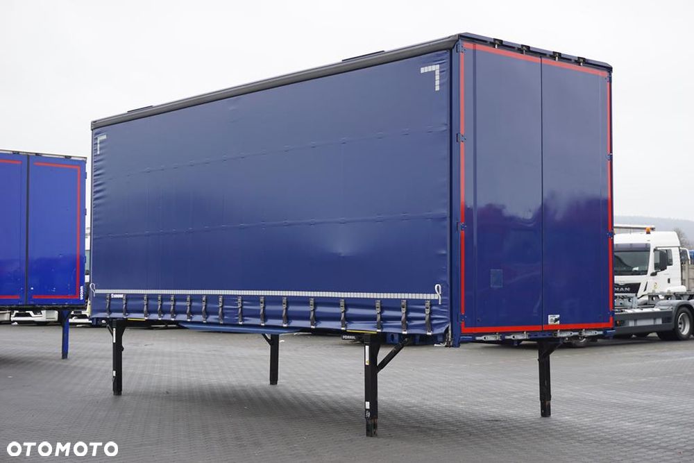 MAN KRONE / ZABUDOWA / BDF / FIRANKA / DŁ. 7,7 M / 19 PALET / MEGA - 6