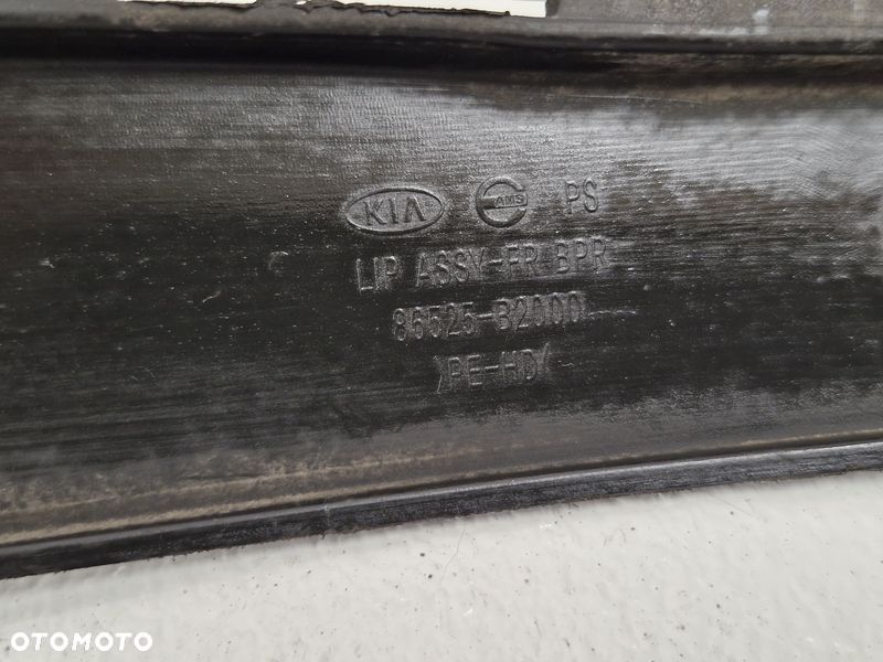 kia soul ii 2 dokładka hokej spoiler zderzaka przedniego 86525-b2000 - 7