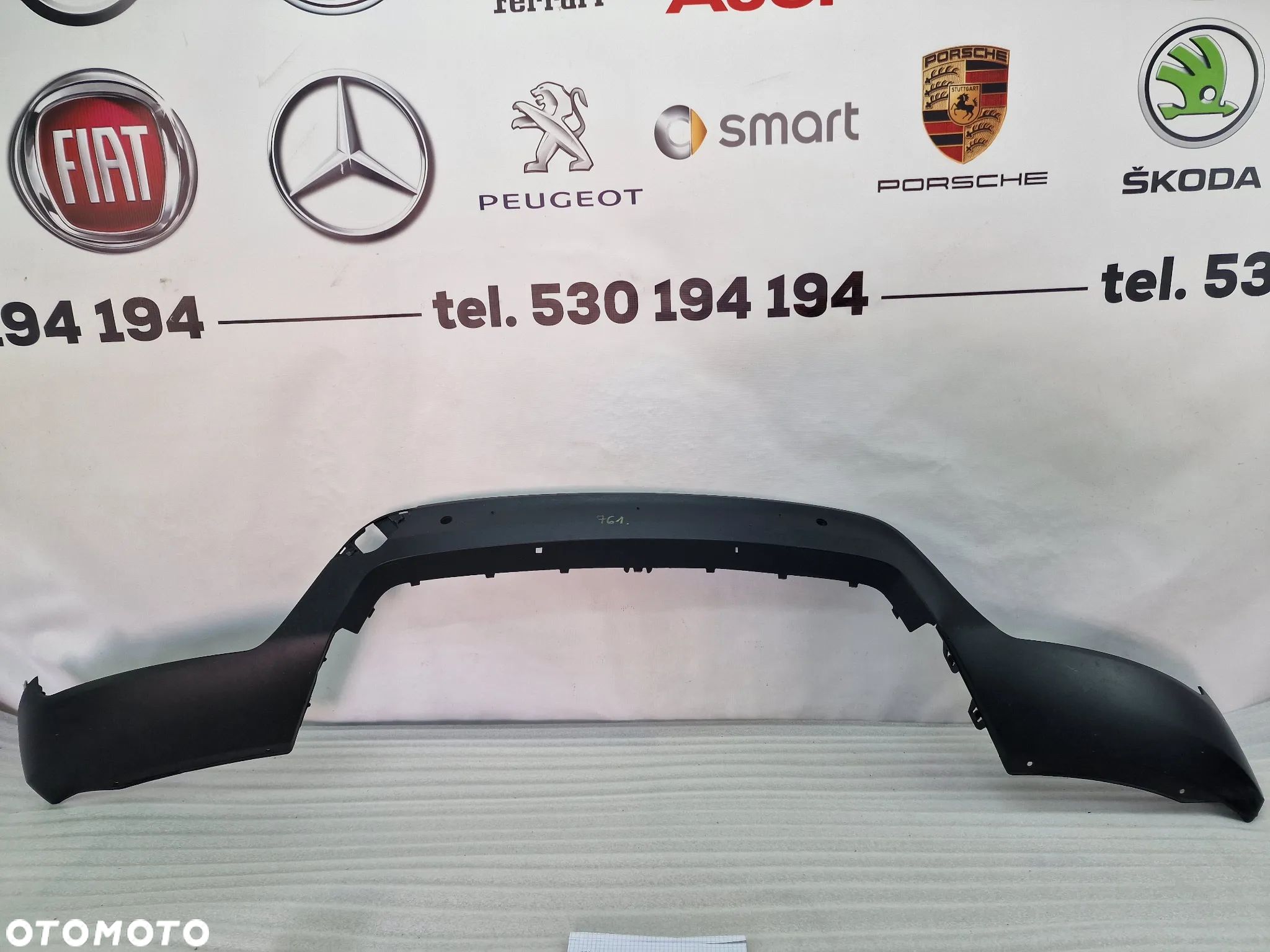 BMW X3 F25 10- SPOJLER / DOKŁADKA POD ZDERZAK PRZEDNI PRZÓD , NR 5111-7210441 / 7210441 , NR AUKCJI DT761 - 1