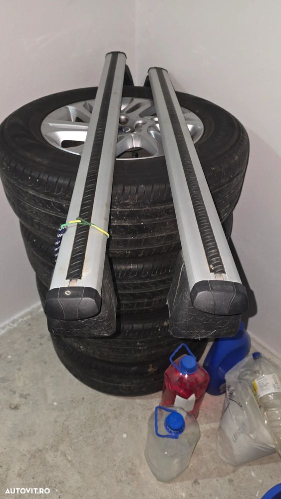 Jante XC60 r17 + suport portbagaj - 5