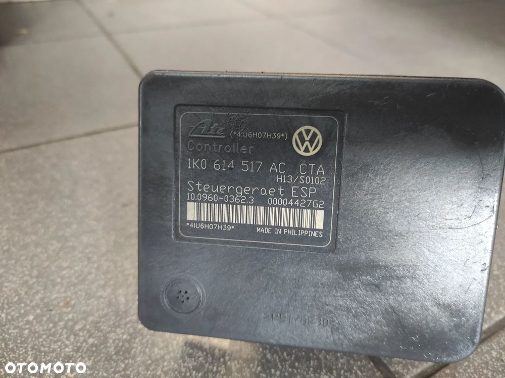 POMPA STEROWNIK ABS 1K0614517AC 1K0614517AC VW AUDI SEAT SKODA WYSYŁKA !!!! - 2