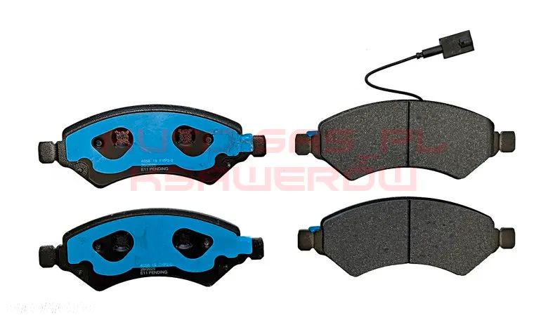 KLOCKI HAMULCOWE DUCATO JUMPER BOXER MOVANO PRO ACE MAX 2023- - 1