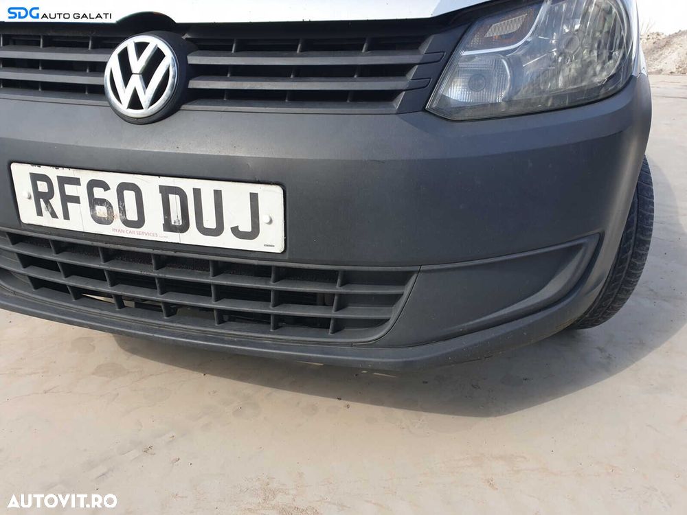 Bara Spoiler Fata Completa cu Grila Sigla si Emblema Volkswagen Caddy 2010 - 2015 [C4847] - 4