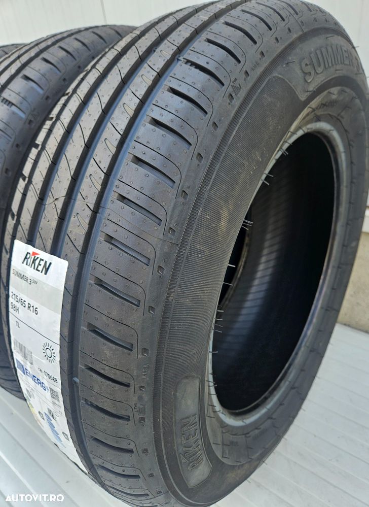 215/65 R16 98H RIKEN (By Michelin) Summer 3 B/B/71 Anvelope de vara - 3