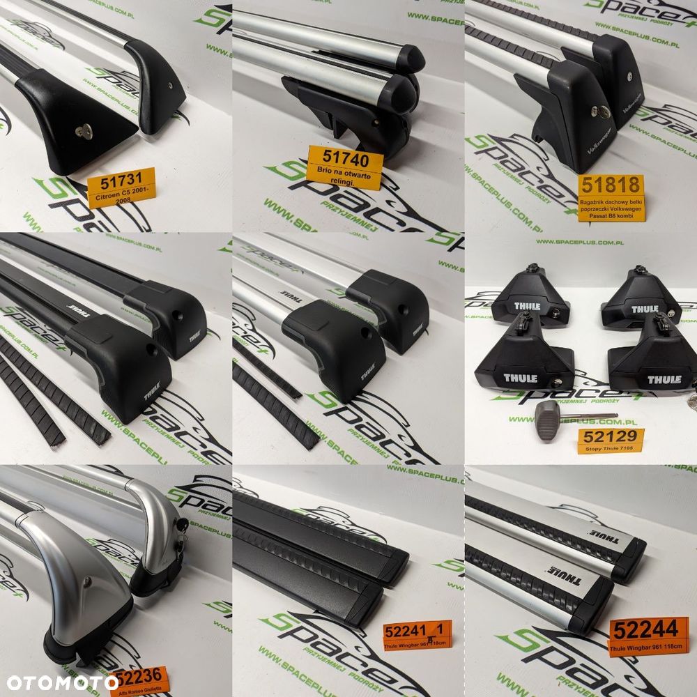 Wypożyczalnia z wysyłką wynajem bagażników dachowych poprzeczek relingów on-line - 3