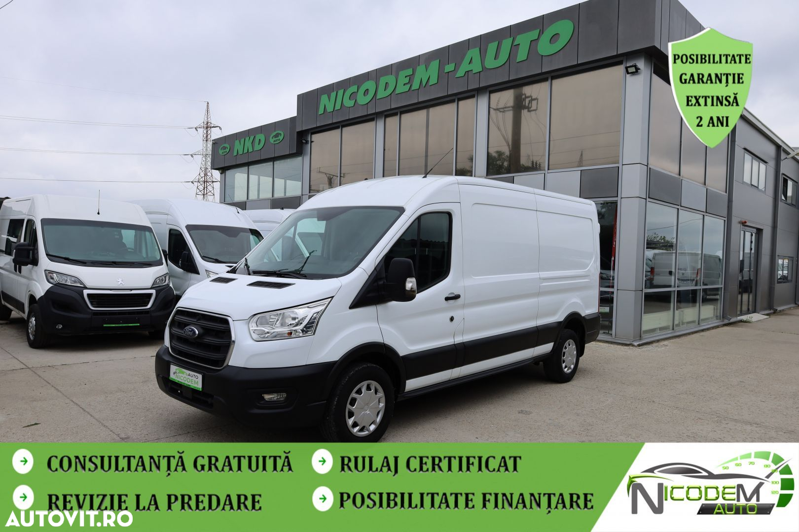 Ford Transit L3H2  130cp Tractiune Spate - 2