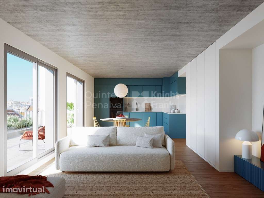 Apartamento T2 com varanda e garagem em Arroios, Lisboa - Grande imagem: 3/15
