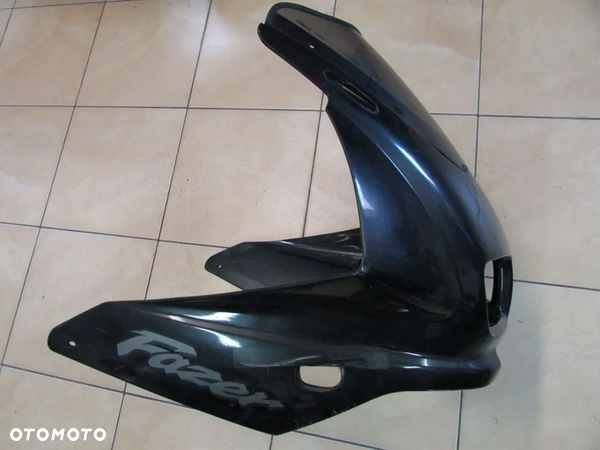 YAMAHA FZS 600 FAZER 98-02 owiewka czasza szyba przód czarna