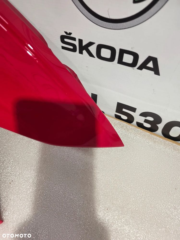 AUDI A6 C8 4K0 18- PRAWY BŁOTNIK PRZEDNI PRZÓD BARDZO ŁADNY KOLOR CZERWONY METALIK NR AUKCJI BŁ292 - 6