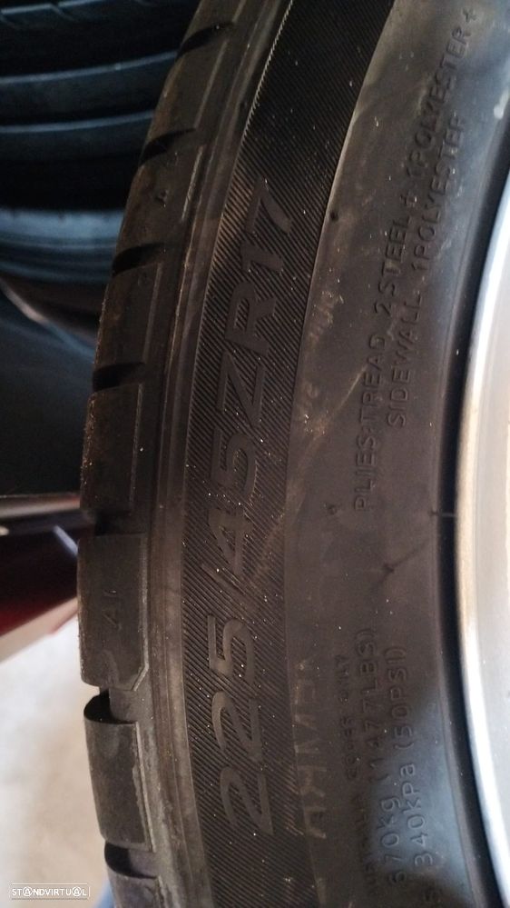 Jogo de Jantes Originais Mercedes 17" com pneus Hankook - 5