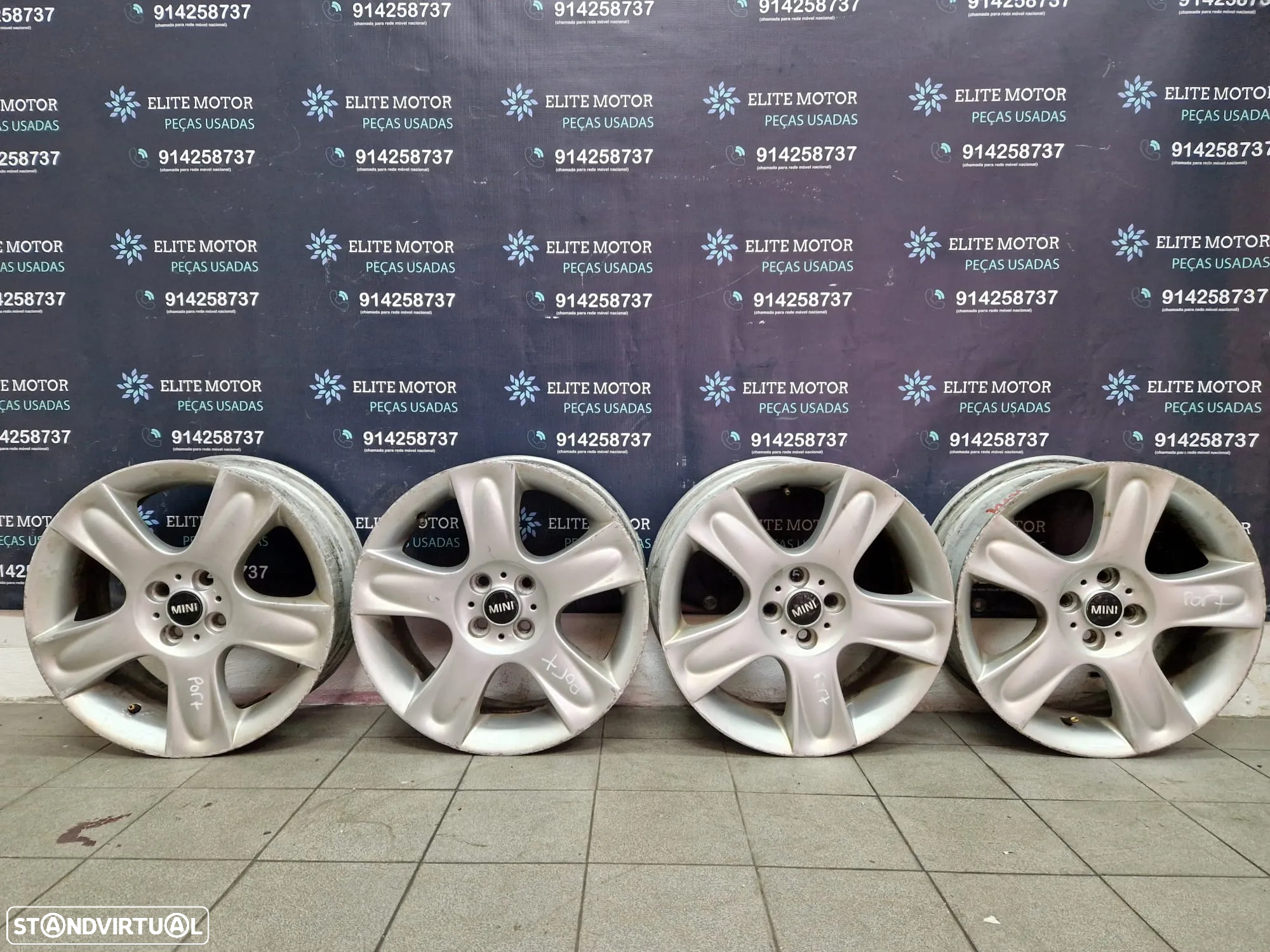 Jantes usadas MINI ONE COOPER R56 R55 R57 17 4X100 - 3