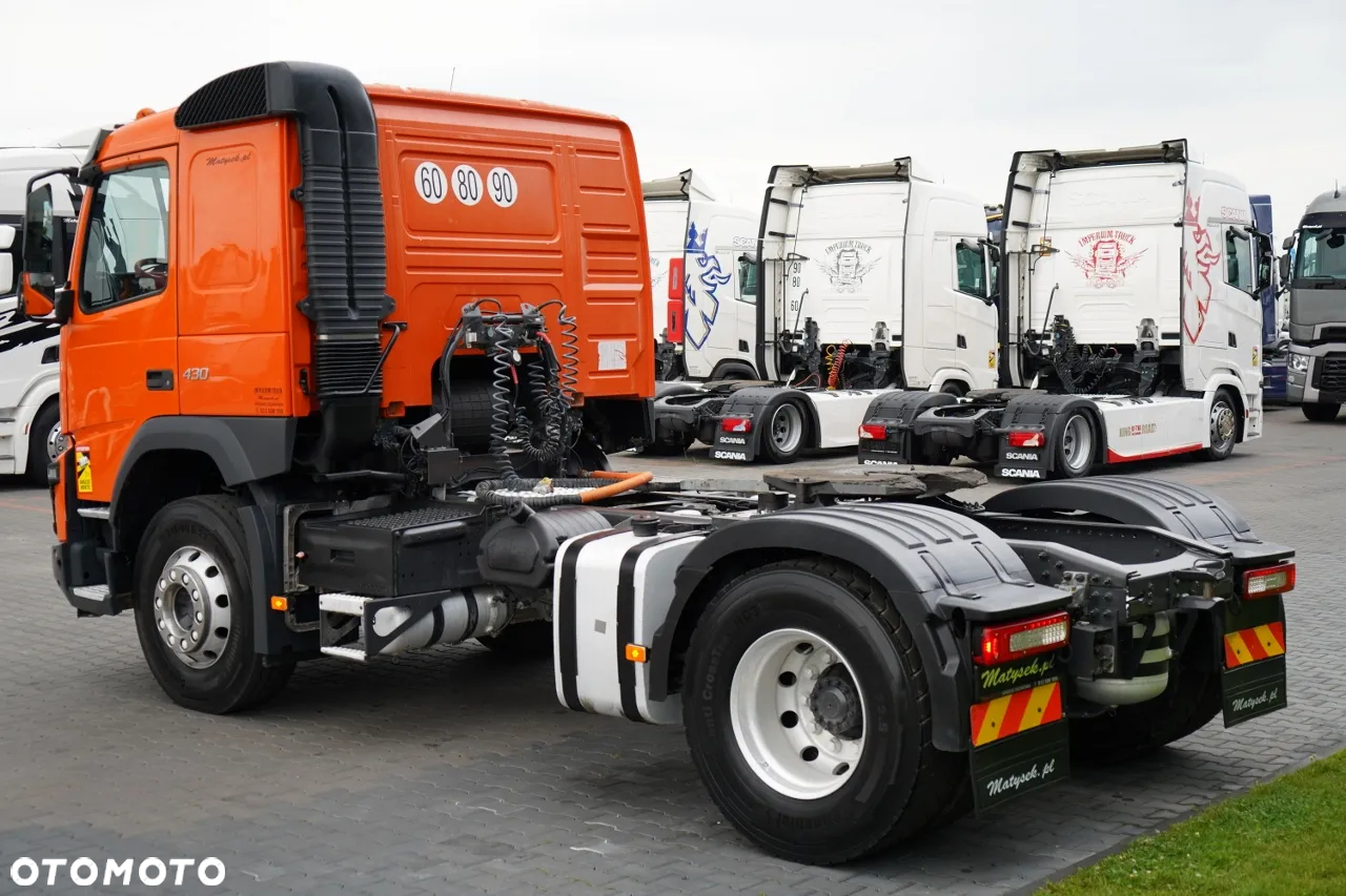 Volvo FMX 430 / HYDRAULIKA / NISKA KABINA / ALUFELGI / EURO 6 / SPROWADZONY - 7