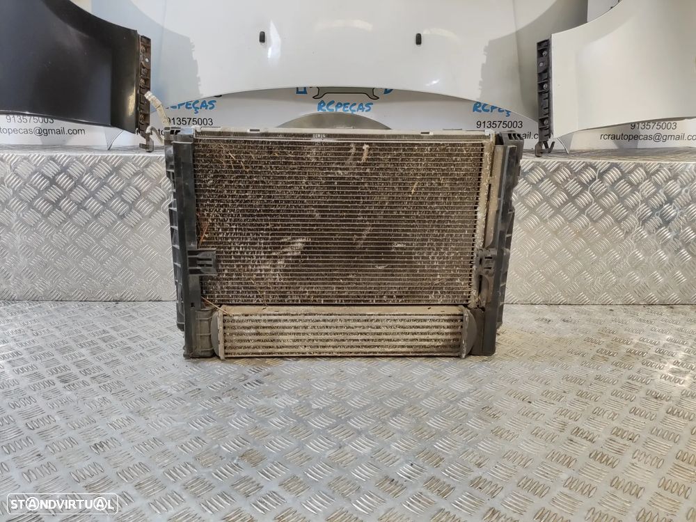 FRENTE COMPLETA BMW SERIE 1 E87 E81 LCI CAPOT PARACHOQUES SENSORES GUARDA-LAMAS OTICAS RADIADOR VENTILADOR FRENTE FIBRA REFORÇO - 10