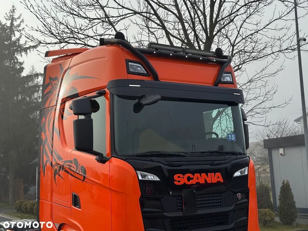 Scania 500 S / ACC / CAŁA NA PODUCHACH / OBRACANY FOTEL / RETARDER/ DUŻA NAVI / VIRTUAL KOKPIT / Z NIEMIEC - 10