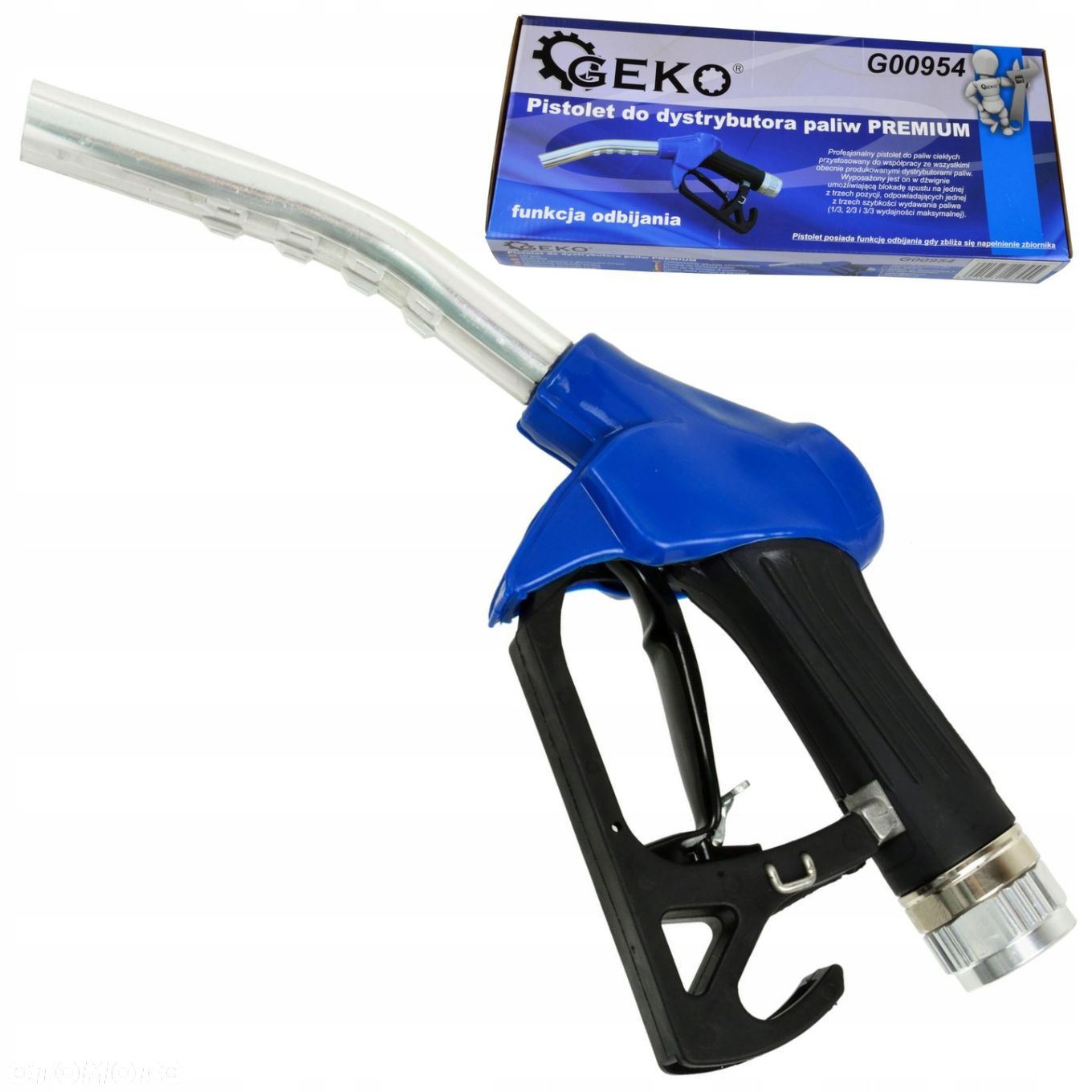GEKO PISTOLET DO DYSTRYBUTORA PALIW Z FUNKCJĄ ODBIJANIA PROFI G00954 - 9