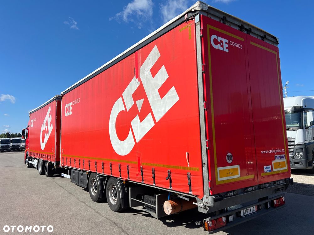 Mercedes-Benz ACTROS  MP5 euro6 6x2 jumbo zestaw  76 palet 120m - 7