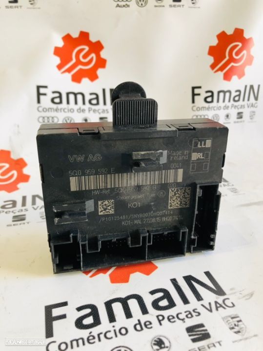 Módulo Fecho Portas / Central Audi A3 5Q0959592 - 1
