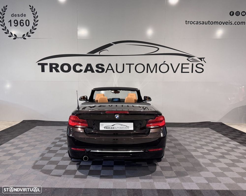 BMW 218 i Cabrio Line Luxury Auto - 7