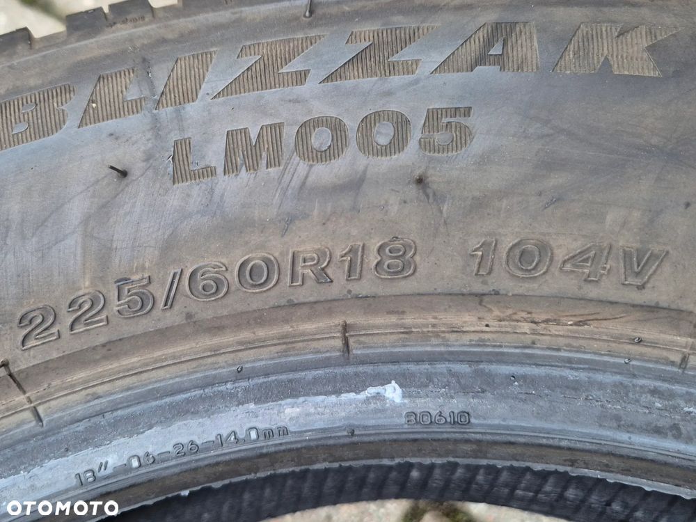 OPONY ZIMOWE BRIDGESTONE 225/60 R18 - 9