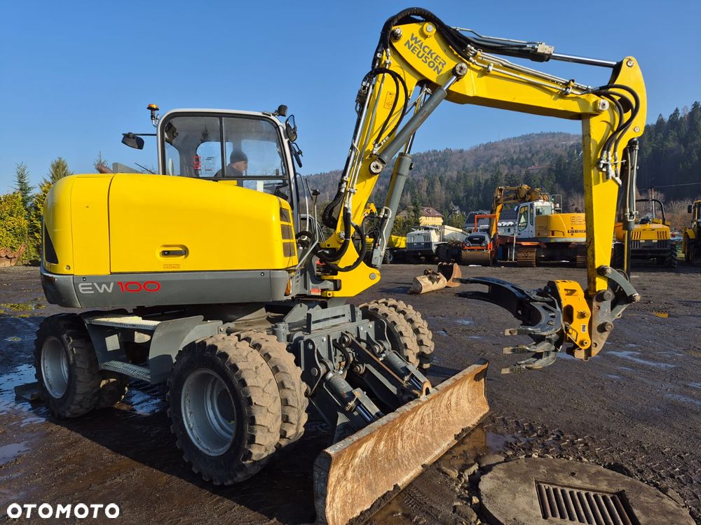 Chwytak hydrauliczny obrotowy 360 stopni na dwóch siłownikach na sworznie fi45mm fi70mm sortujący wyburzeniowy kleszcze pięciopalczaste KBKC RSB-50. NOWE!!! - 24