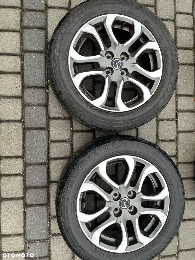 Alufelgi 4x100 16 cali Mazda Hyundai Toyota opony 185/60/16 - 5