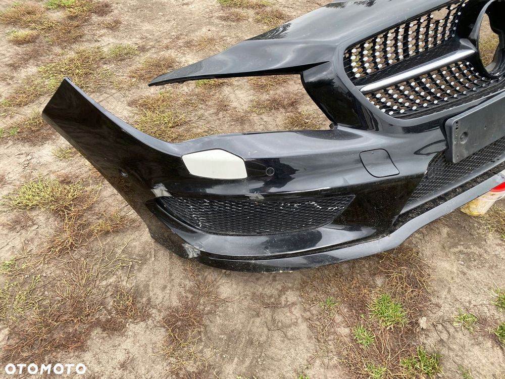 MERCEDES cla 117 amg kompletny zderzak przedni kolor 191 - 2