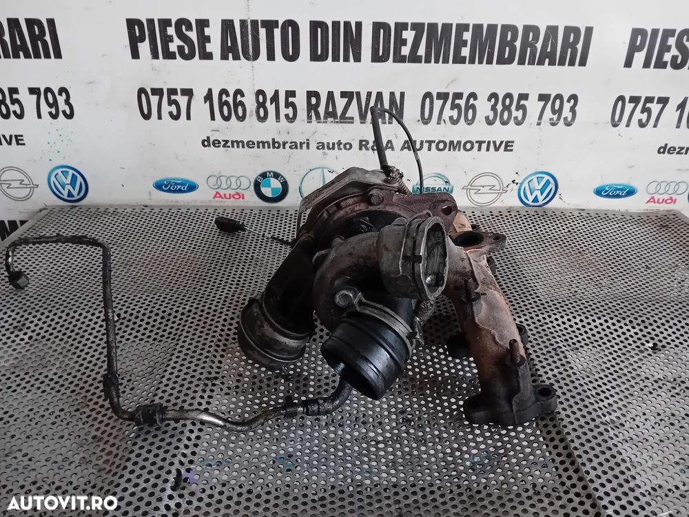 Turbo Turbina Vw Seat Skoda 2.0 Tdi BMP BMM Cod 03G253019L Turbina Passat B6 Golf Touran Octavia - 5