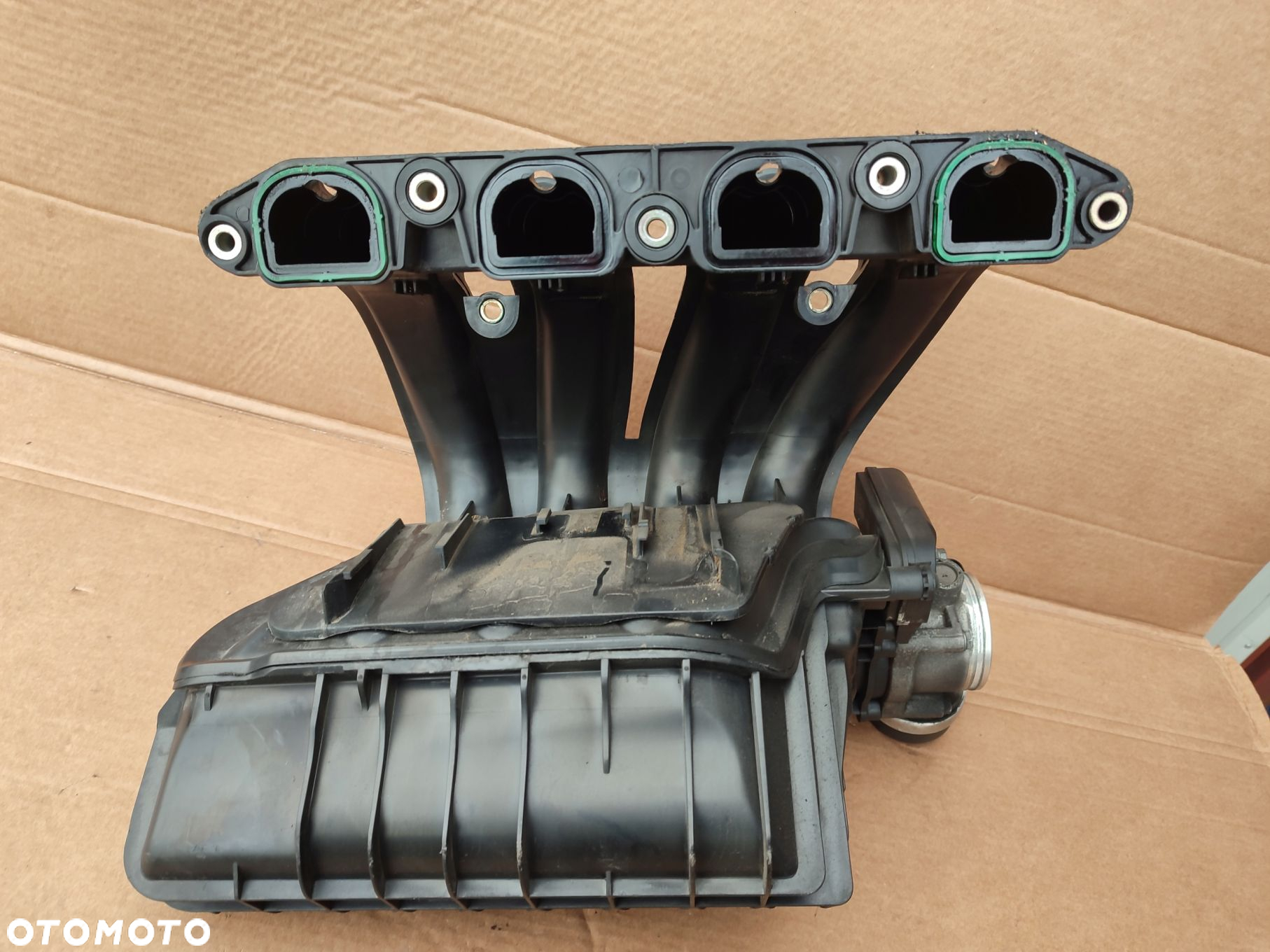 Kolektor ssący przepustnica BMW E46 1.8B 1437939 - 6