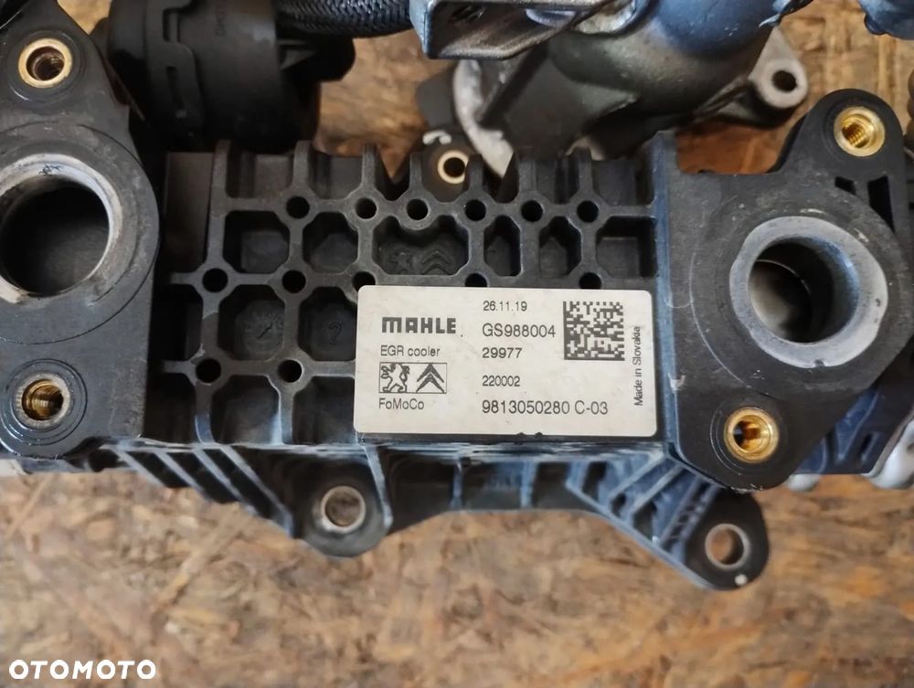 OPEL CORSA F CHŁODNICZKA SPALIN EGR 1.5 BLUEHDI GS988004 9813050280 - 5