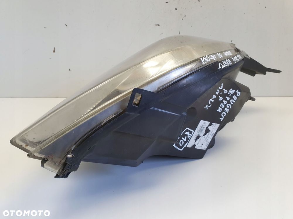 LAMPA PRAWA Peugeot Bipper 07-17r PRZEDNIA PRAWY PRZÓD anglik 1353197080 - 16