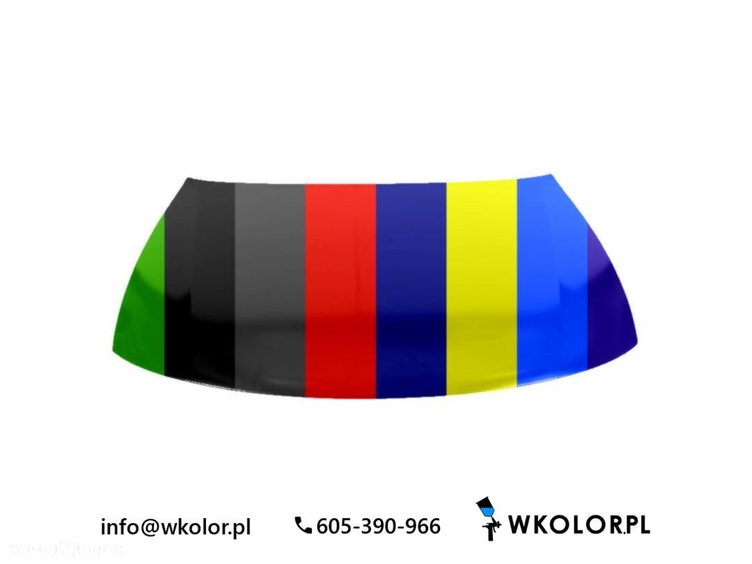 NOWA POKRYWA SILNIKA VW PASSAT B5 1998-2000 LAKIEROWANA W KOLOR - 1