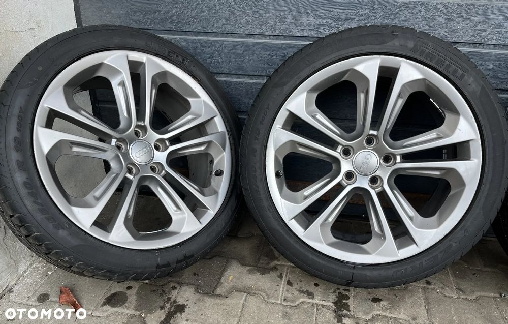 KOMPLET FELG FELGI 5X112 19 8,5JX19 ET 36 8U0601025 AD AUDI Q3 255 40 19 2024R - 1