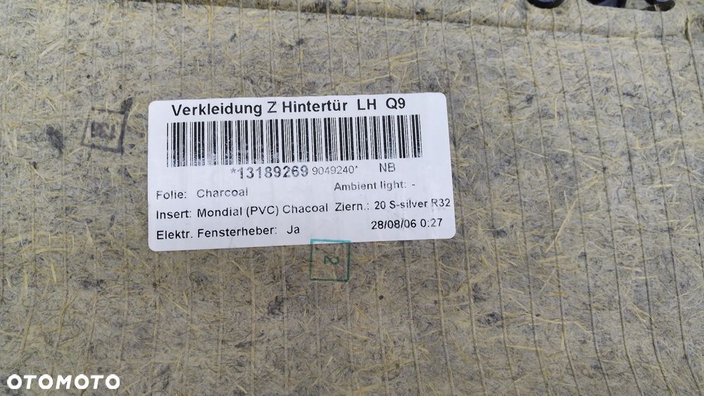 Opel Zafira B Boczki Drzwi Przód Tył - 18