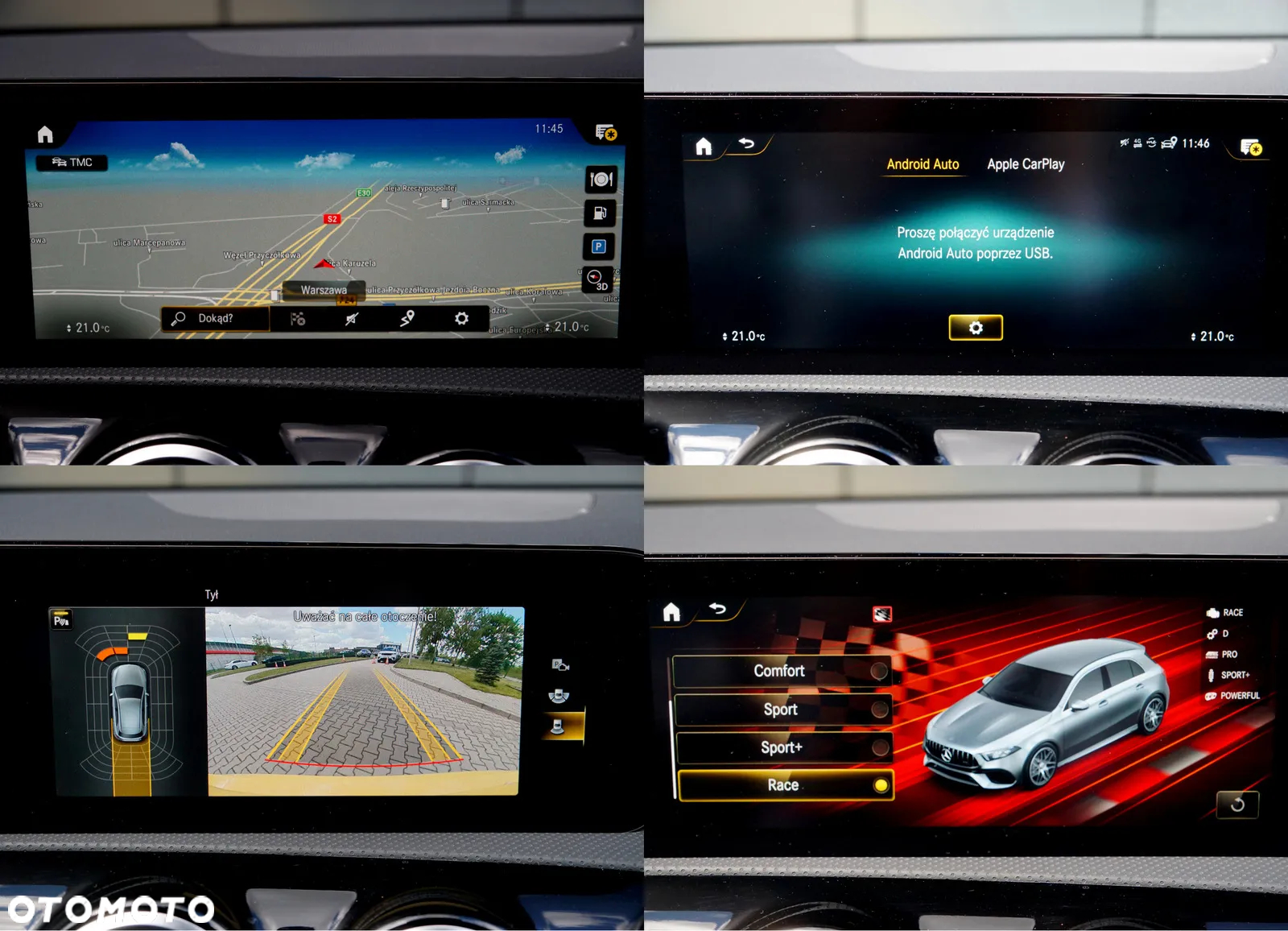 Mercedes-Benz Klasa A AMG 45 S 4Matic+ AMG Speedshift DCT 8G AMG Line Premium - 35