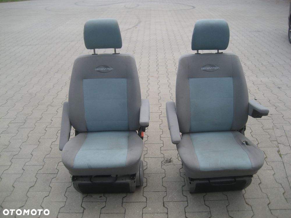 vw t4 lift 00-03r 2,5 tdi multivan siedzenia fotele przód prawy lewy generation - 1