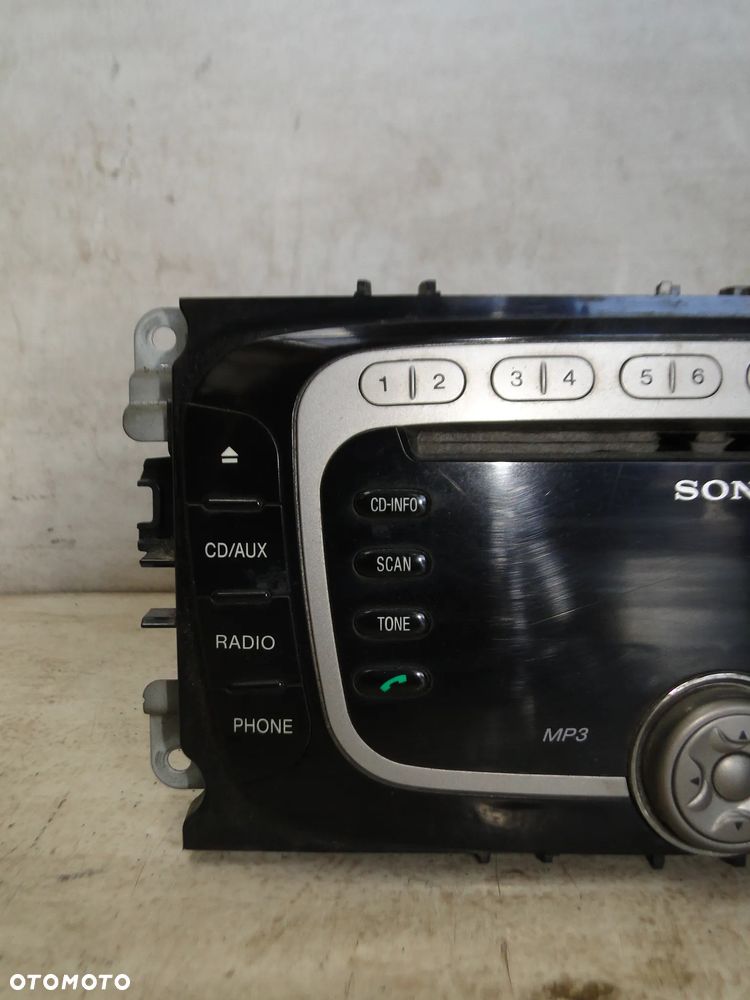 FORD MONDEO MK4 IV RADIO RADIOODTWARZACZ CD MP3 EUROPA - 2
