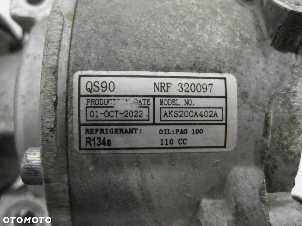 KOMPRESOR KLIMATYZACJI CITROEN C-CROSSER 2.2 HDi AKS200A402A QS90 320097 - 9