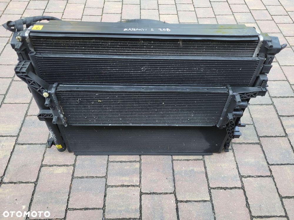 chlodnice wentylator komplet chlodnic maserati quattroporte vi 3.0b - 1