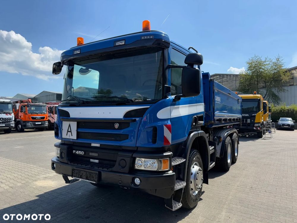 Scania P450 6x4 EURO6 WYWROTKA TRÓJSTRONA DAUTEL - 1