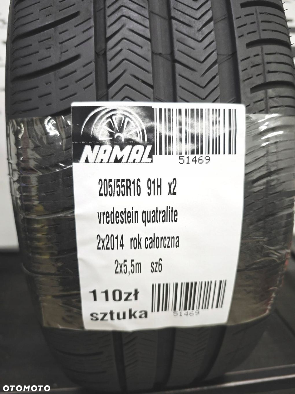 205/55r16 vredestein opony całoroczne 5,5mm 51469 - 10