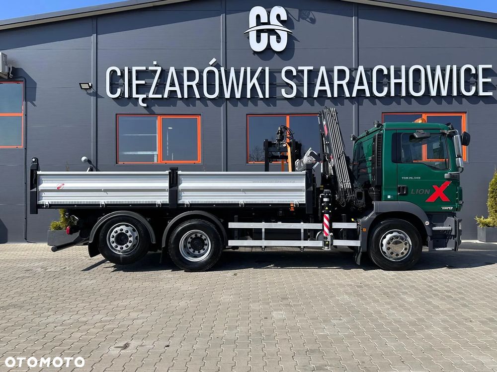 MAN MAN TGM TGS TGX 26.340 // E5// 6x2 6x4 //WYWROTKA 3-S / HIAB XS 122 HIDUO // KIPPER // KRAN // KRANE - 7