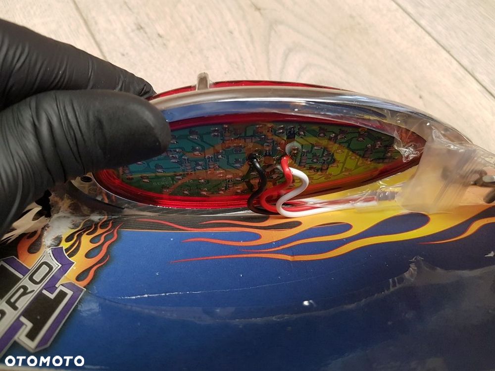 Lampa led Custom Harley Davidson Chopper - 5